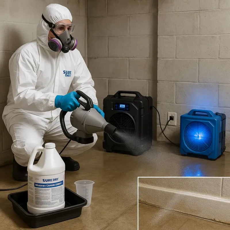 Sanitization and Odor Removal process in New Ulm, MN