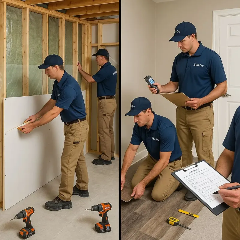 Repairs and Reconstruction process in New Ulm, MN